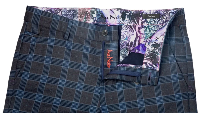 Au Noir Dressy Stretch Pant | Beretta Huston Navy - Image 3