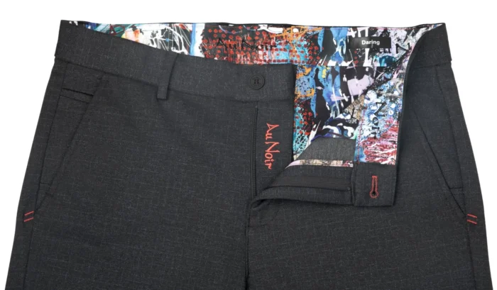 Au Noir Dressy Stretch Pant | Beretta Bale Black - Image 4