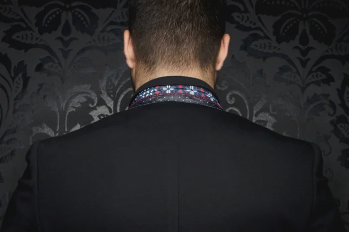 Au Noir Stretch Blazer | Giacomo Black - Image 3