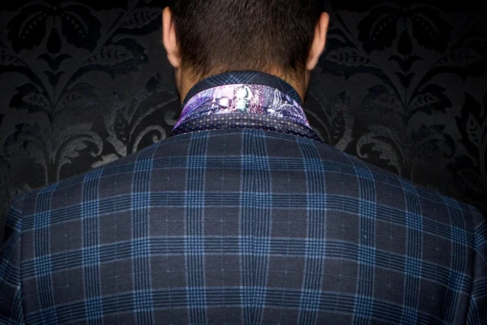 Au Noir Stretch Blazer | Huston Navy - Image 4